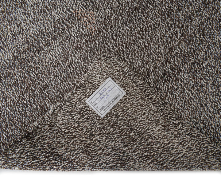 Gray Kilim Rug 6' 5" x 8' 6" | No. VR94044