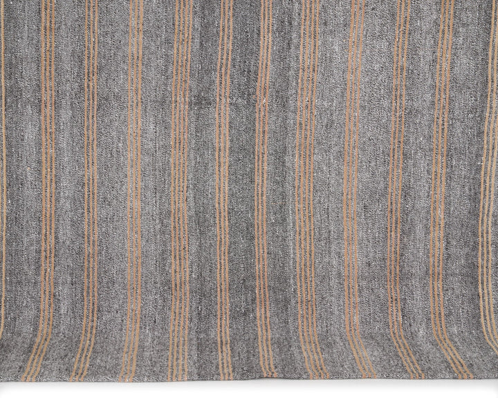 Gray Kilim Rug 6' 4" x 7' 10" | No. VR18563