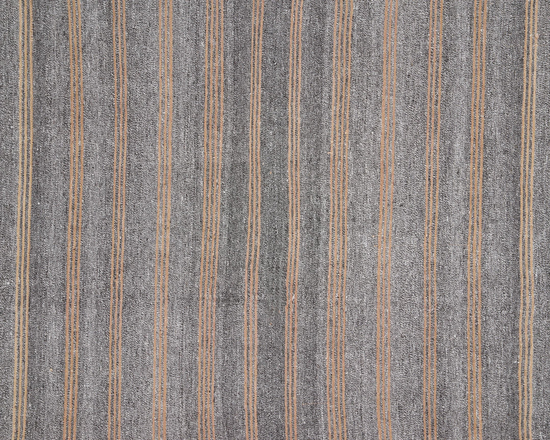 Gray Kilim Rug 6' 4" x 7' 10" | No. VR18563
