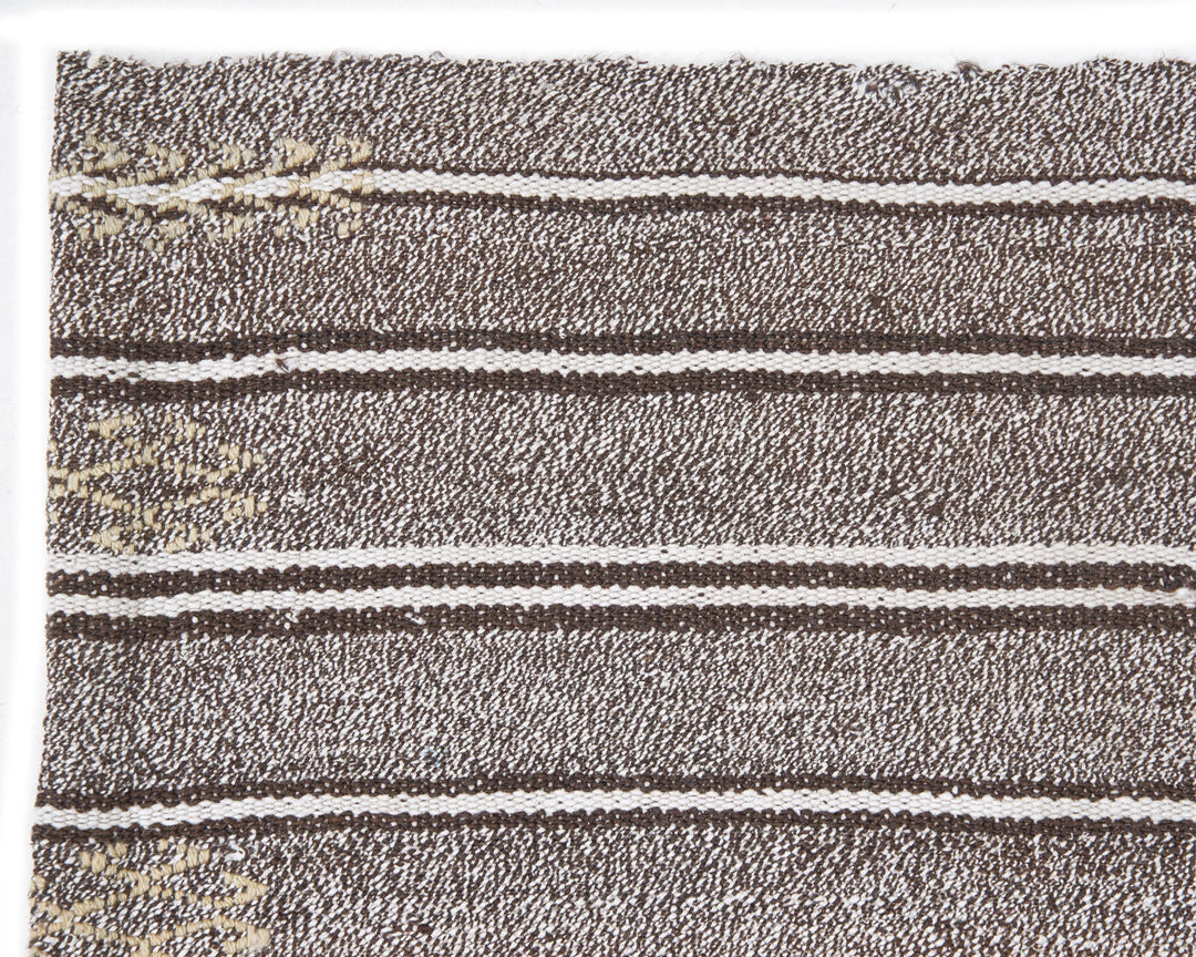Gray Kilim Rug 5' 7" x 6' 8" | No. VR55564