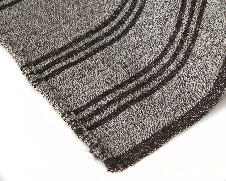 Gray Kilim Rug 4' 5" x 7' 2" | No. VR75448