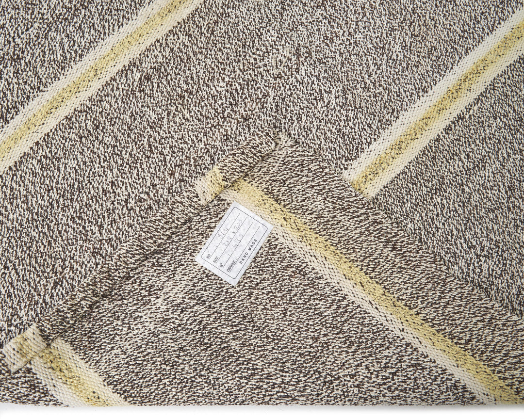 Gray Kilim Rug 6' 7" x 7' 1" | No. VR80939