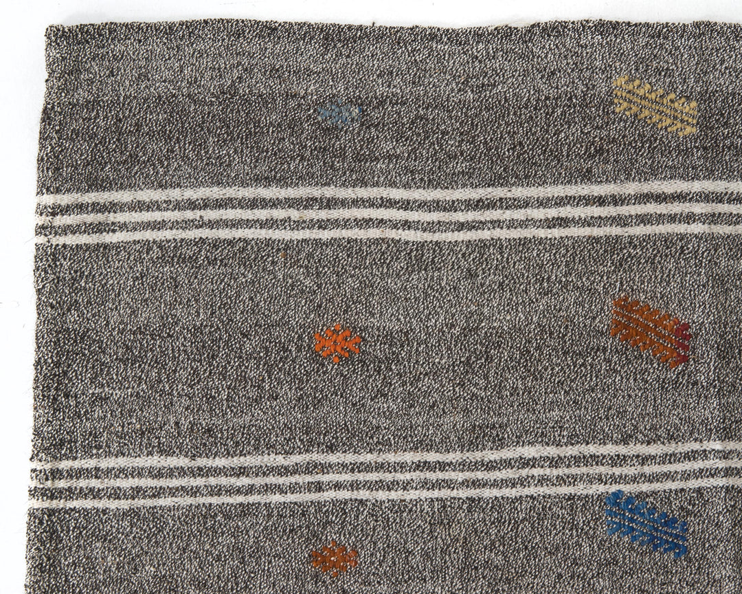 Gray Kilim Rug 5' 11" x 10' | No. VR22162
