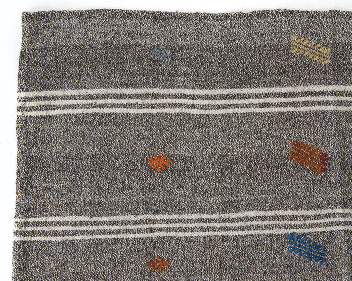 Gray Kilim Rug 5' 11" x 10' | No. VR22162