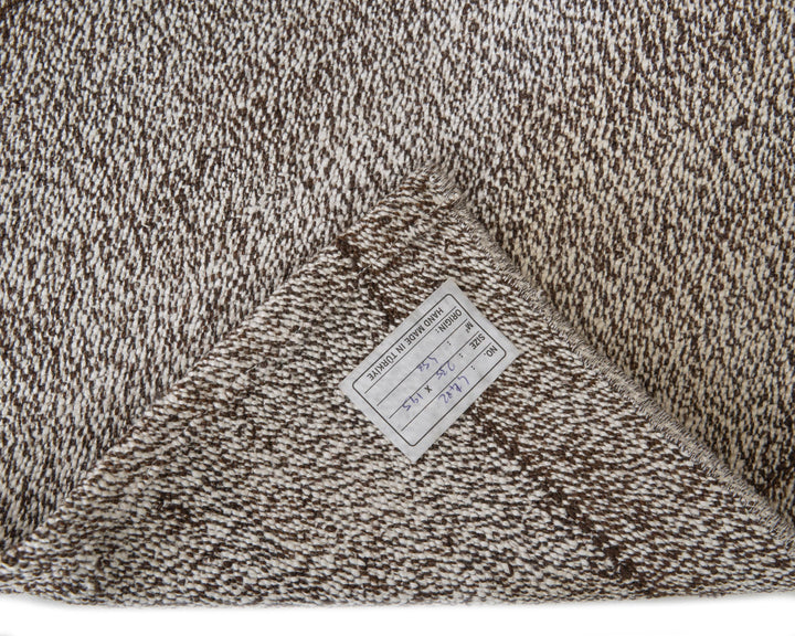 Gray Kilim Rug 6' 5" x 7' 9" | No. VR28456