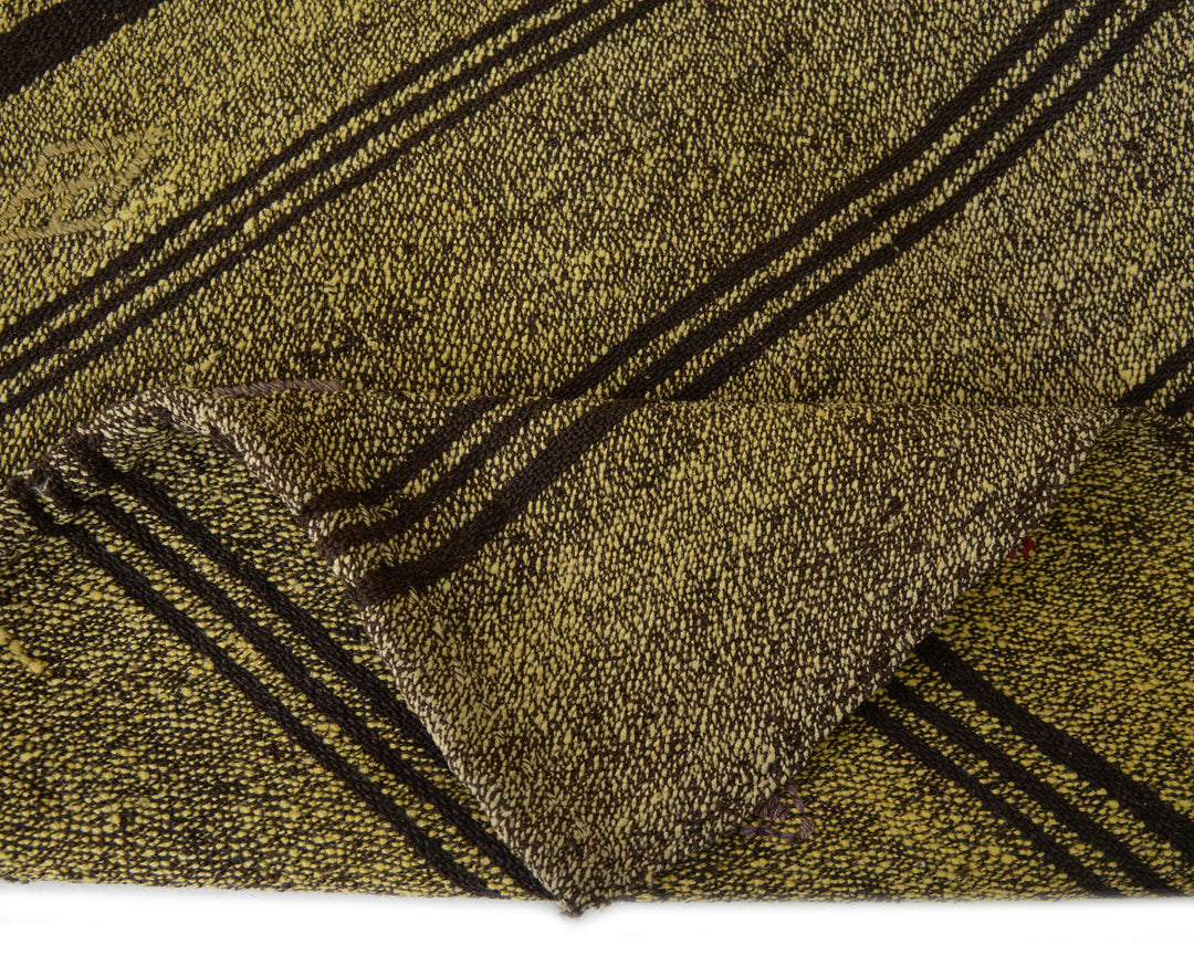 Yellow Kilim Rug 5' 7" x 8' 4" | No. VR61496
