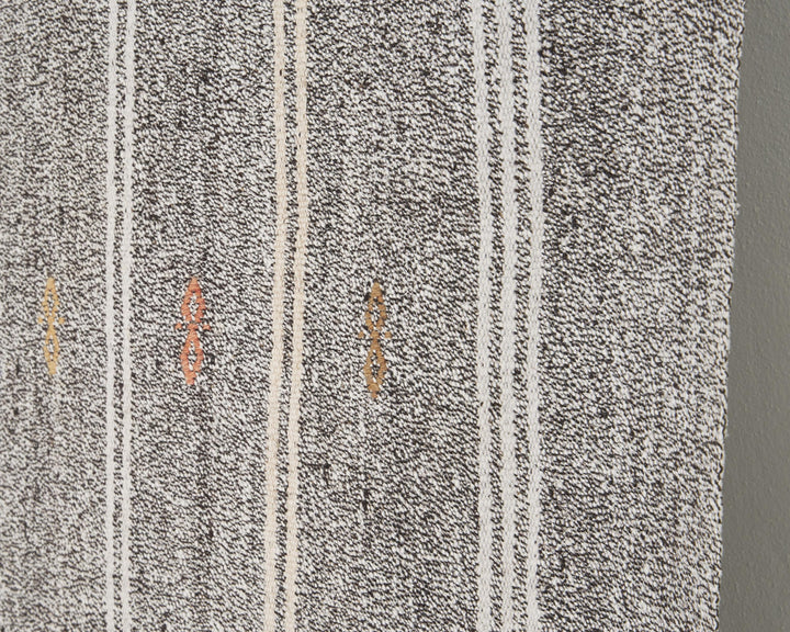 Gray Kilim Rug 7' 1" x 8' 4" | No. VR78175