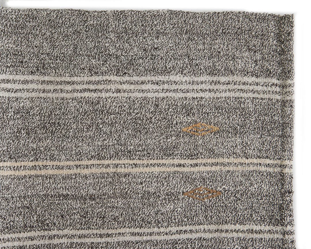 Gray Kilim Rug 7' 1" x 8' 4" | No. VR78175