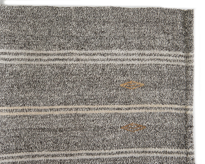 Gray Kilim Rug 7' 1" x 8' 4" | No. VR78175
