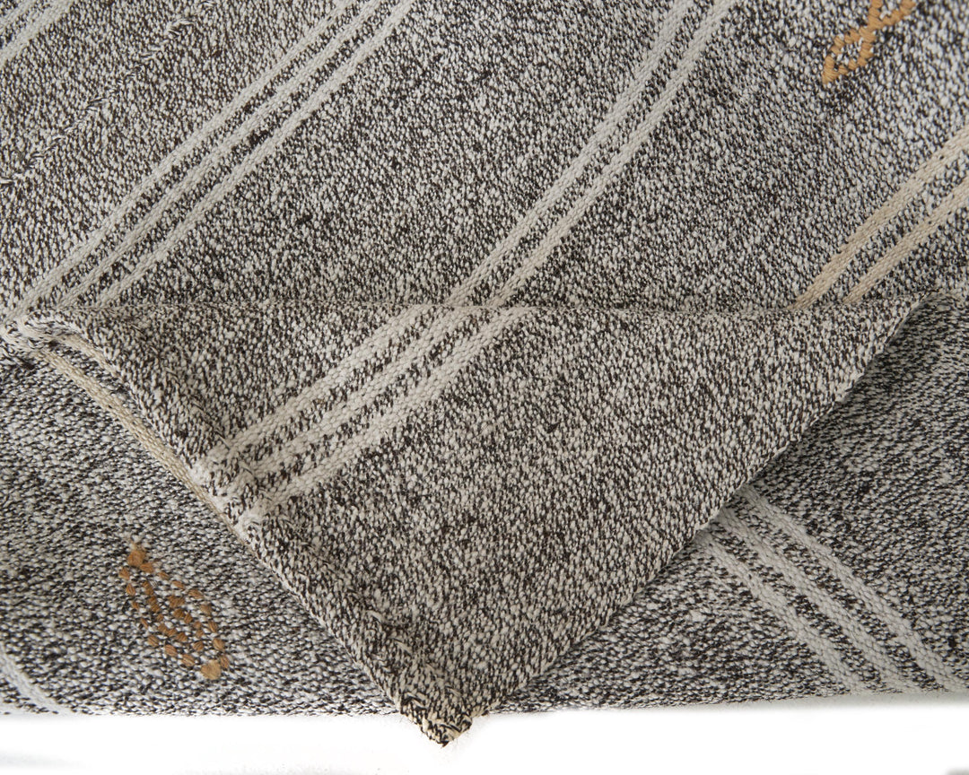 Gray Kilim Rug 7' 1" x 8' 4" | No. VR78175