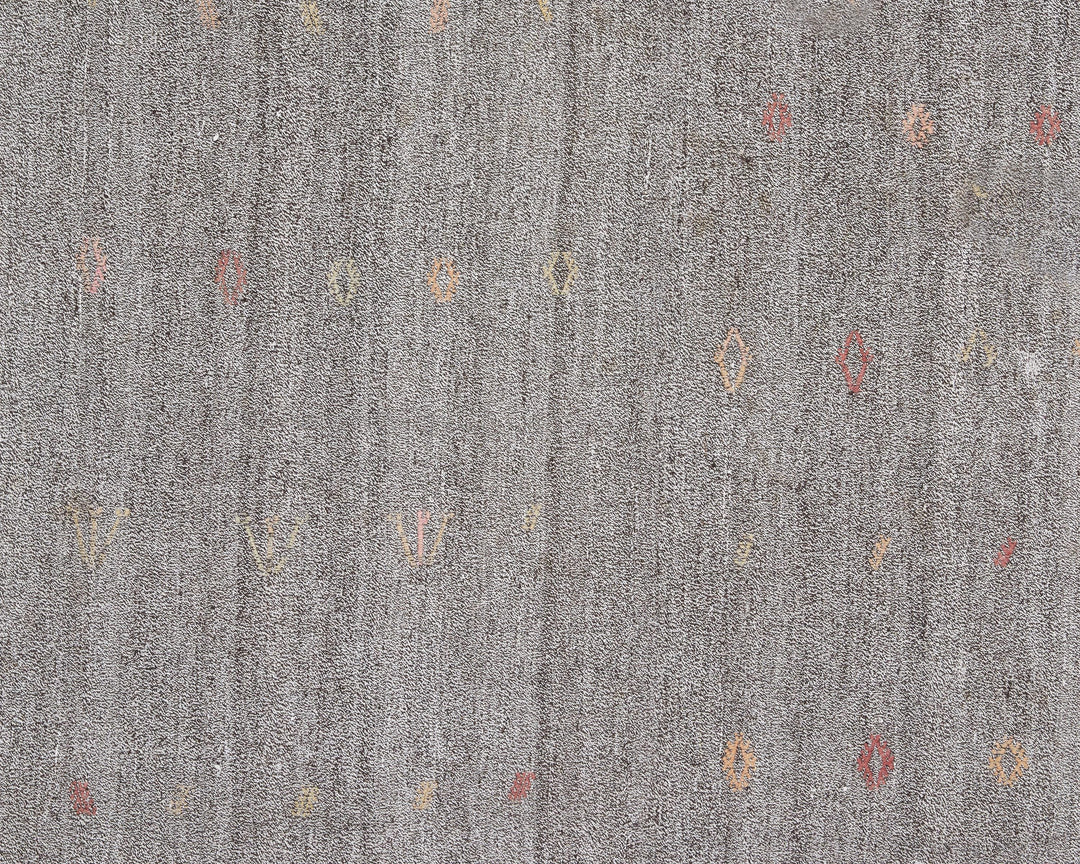 Gray Kilim Rug 6' 1" x 7' 2" | No. VR26208