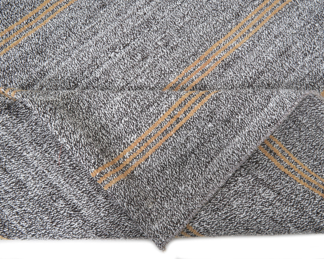 Gray Kilim Rug 6' 3" x 6' 6" | No. VR50442