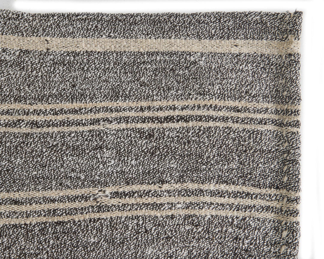 Gray Kilim Rug 6' 4" x 7' 11" | No. VR38013