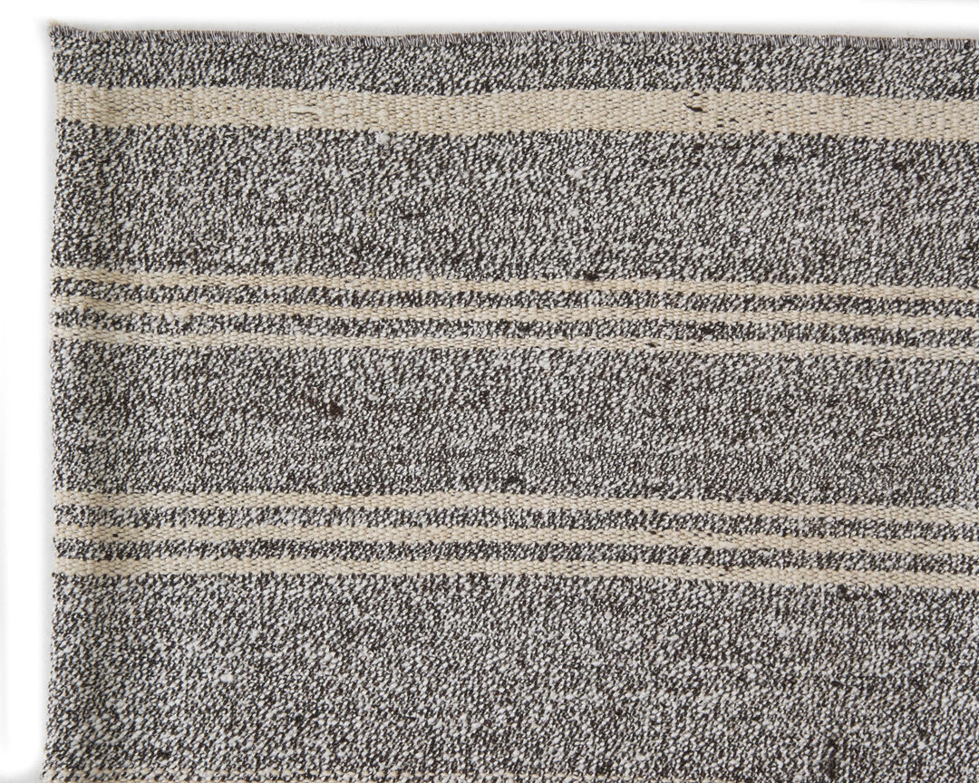 Gray Kilim Rug 6' 4" x 7' 11" | No. VR38013