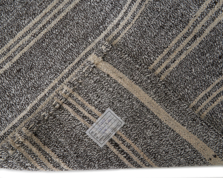 Gray Kilim Rug 6' 4" x 7' 11" | No. VR38013