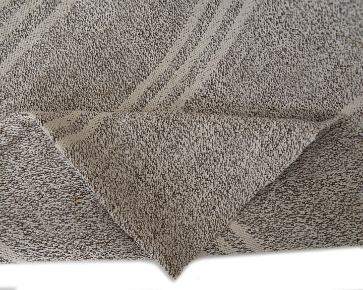 Gray Kilim Rug 6' 4" x 8' 10" | No. VR85148