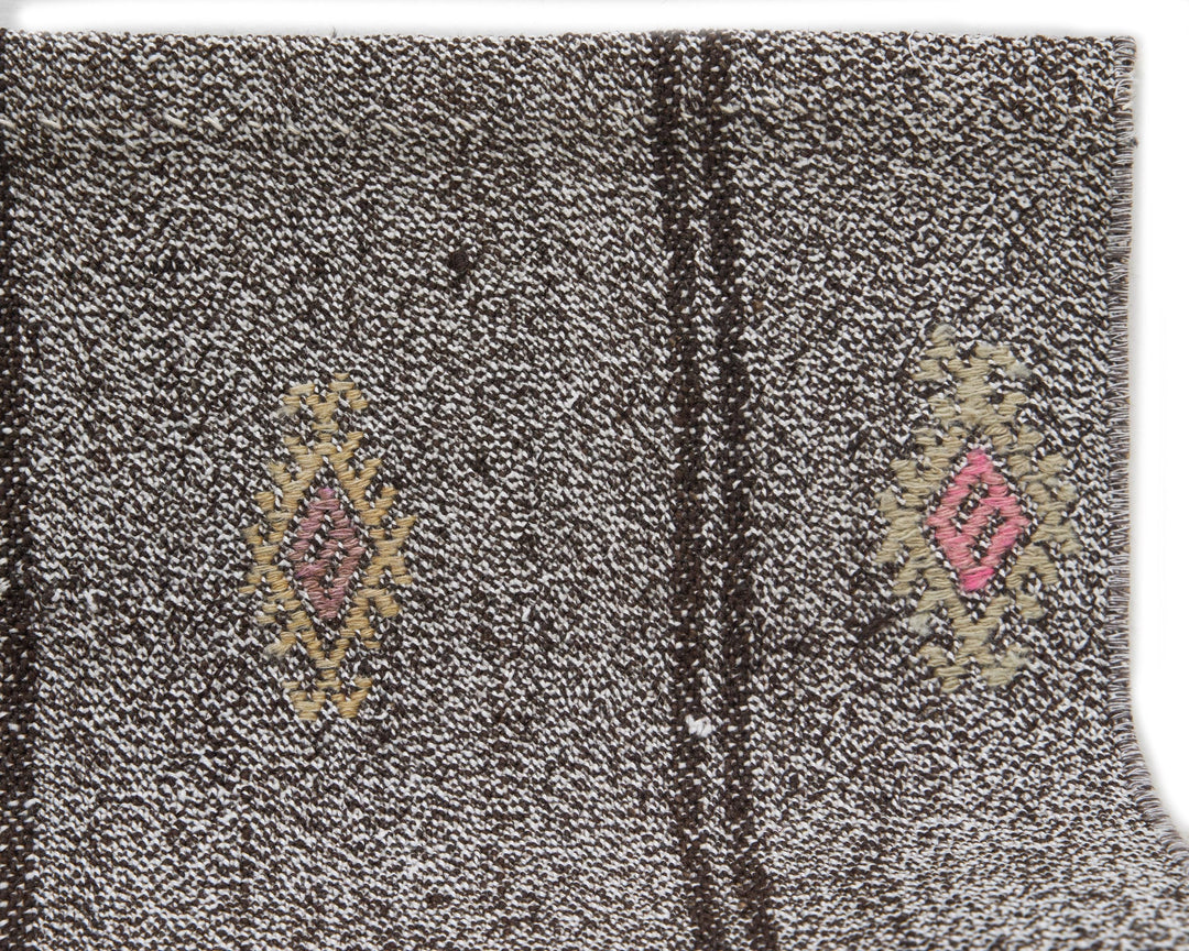 Gray Kilim Rug 6' 1" x 7' 2" | No. VR12592