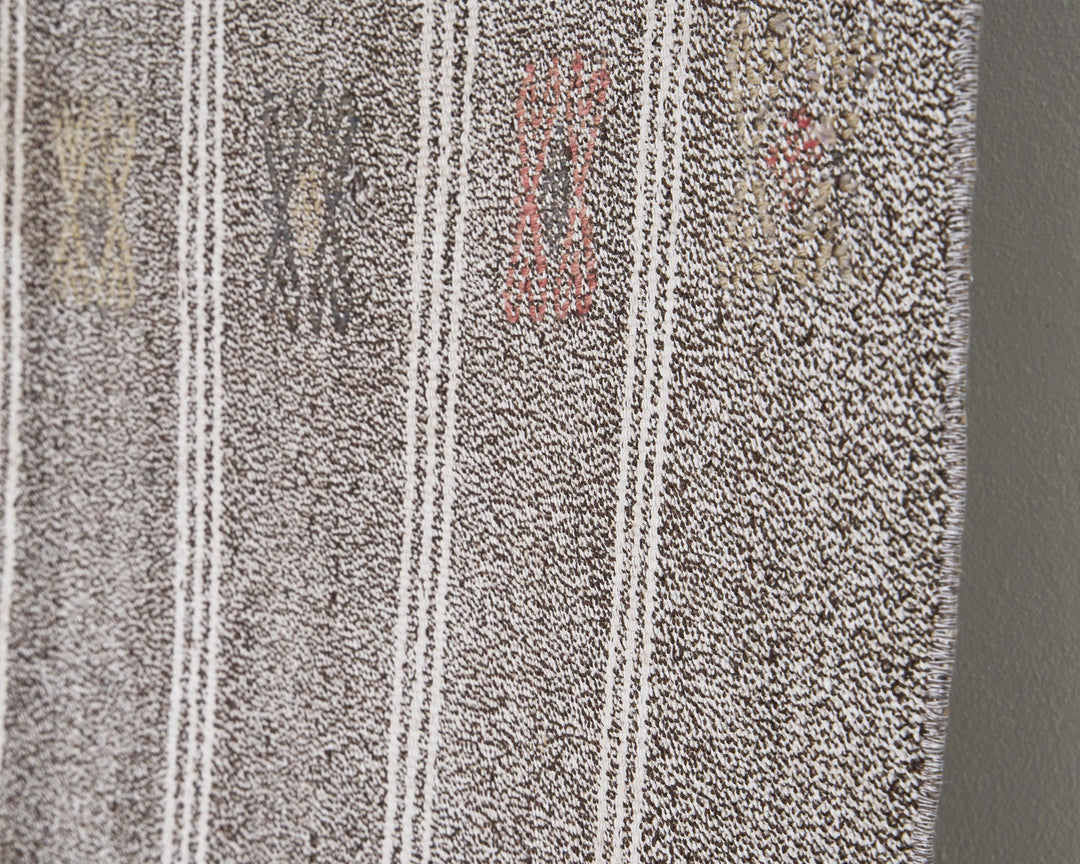 Gray Kilim Rug 6' x 7' 6" | No. VR51594