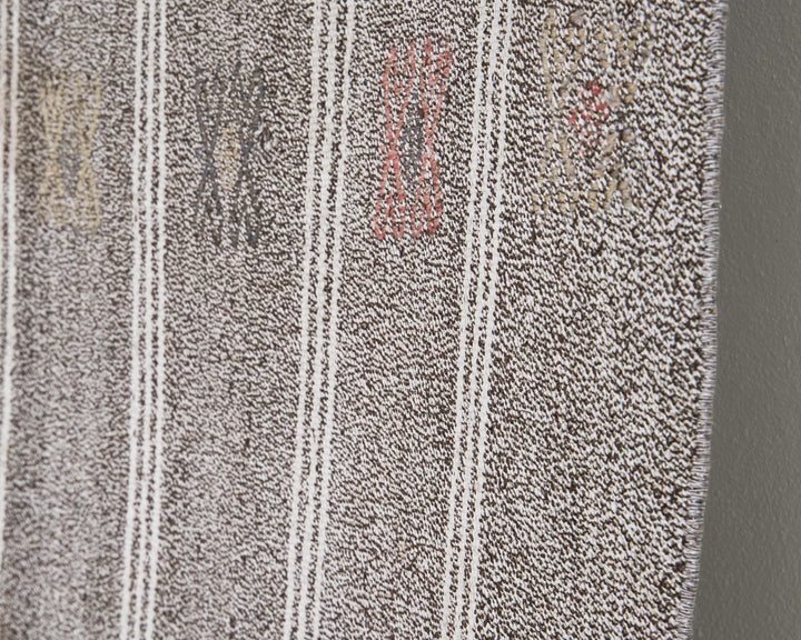 Gray Kilim Rug 6' x 7' 6" | No. VR51594
