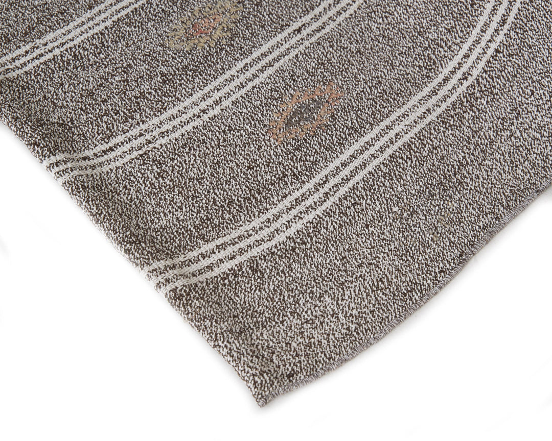 Gray Kilim Rug 6' x 7' 6" | No. VR51594