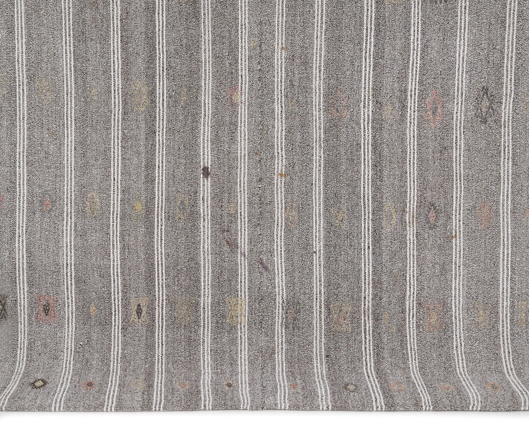 Gray Kilim Rug 6' x 7' 6" | No. VR51594