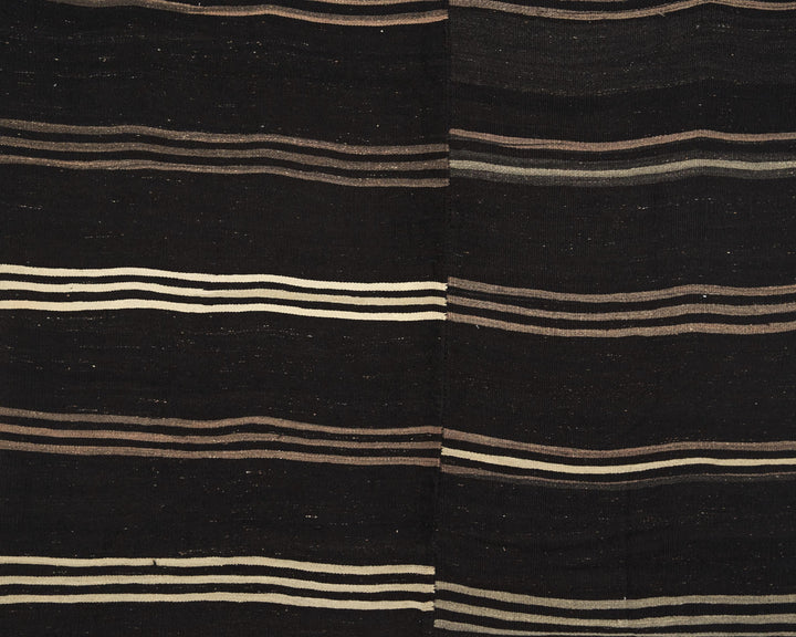 Brown Kilim Rug 7' 5" x 13' 3" | No. VR26686