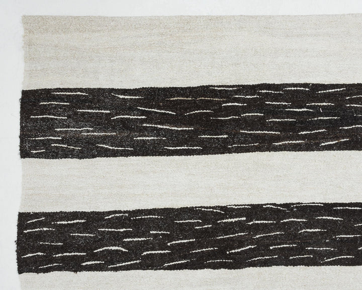 Black Kilim Rug 10' x 13' 3" | No. VR18726