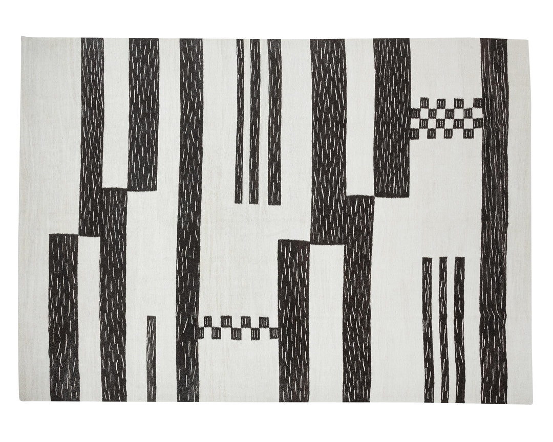 Black Kilim Rug 10' x 13' 3" | No. VR18726
