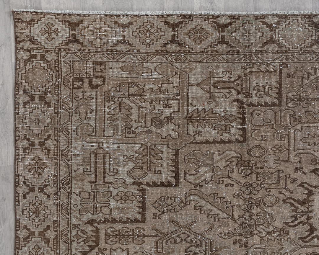 Neutral Oushak Rug 9' 5" x 12' 4" | No. VR87354