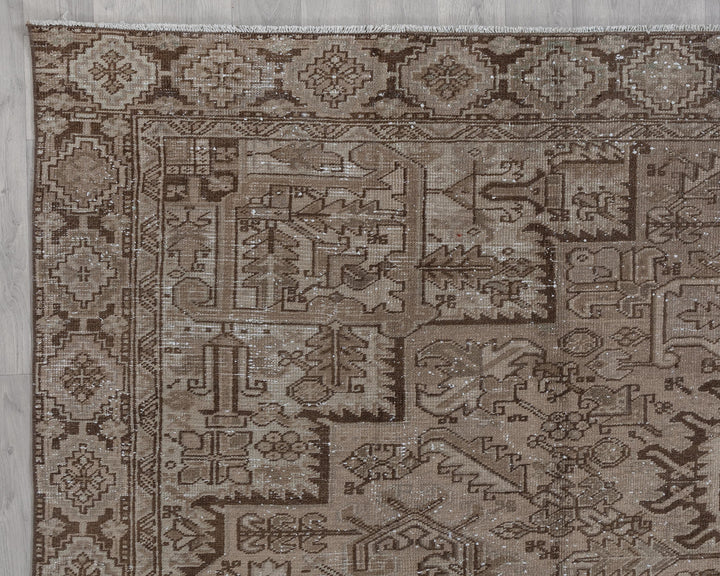 Neutral Oushak Rug 9' 5" x 12' 4" | No. VR87354