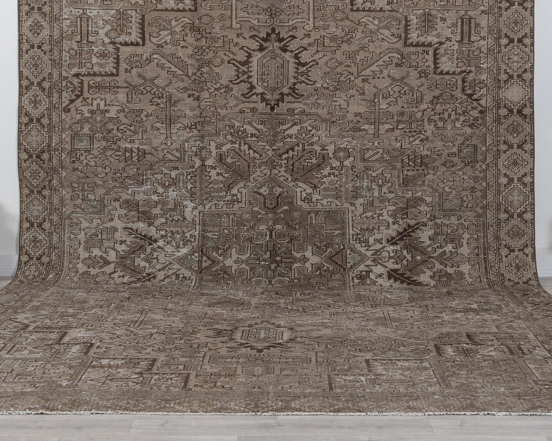 Neutral Oushak Rug 9' 5" x 12' 4" | No. VR87354