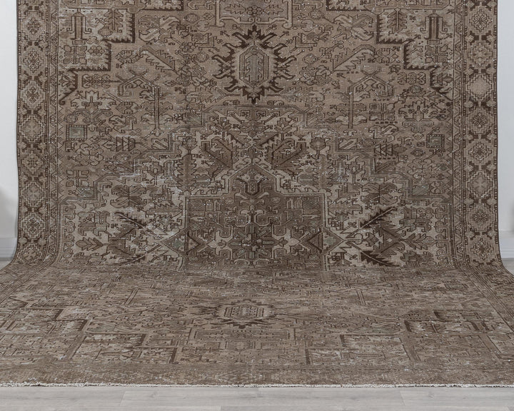 Neutral Oushak Rug 9' 5" x 12' 4" | No. VR87354