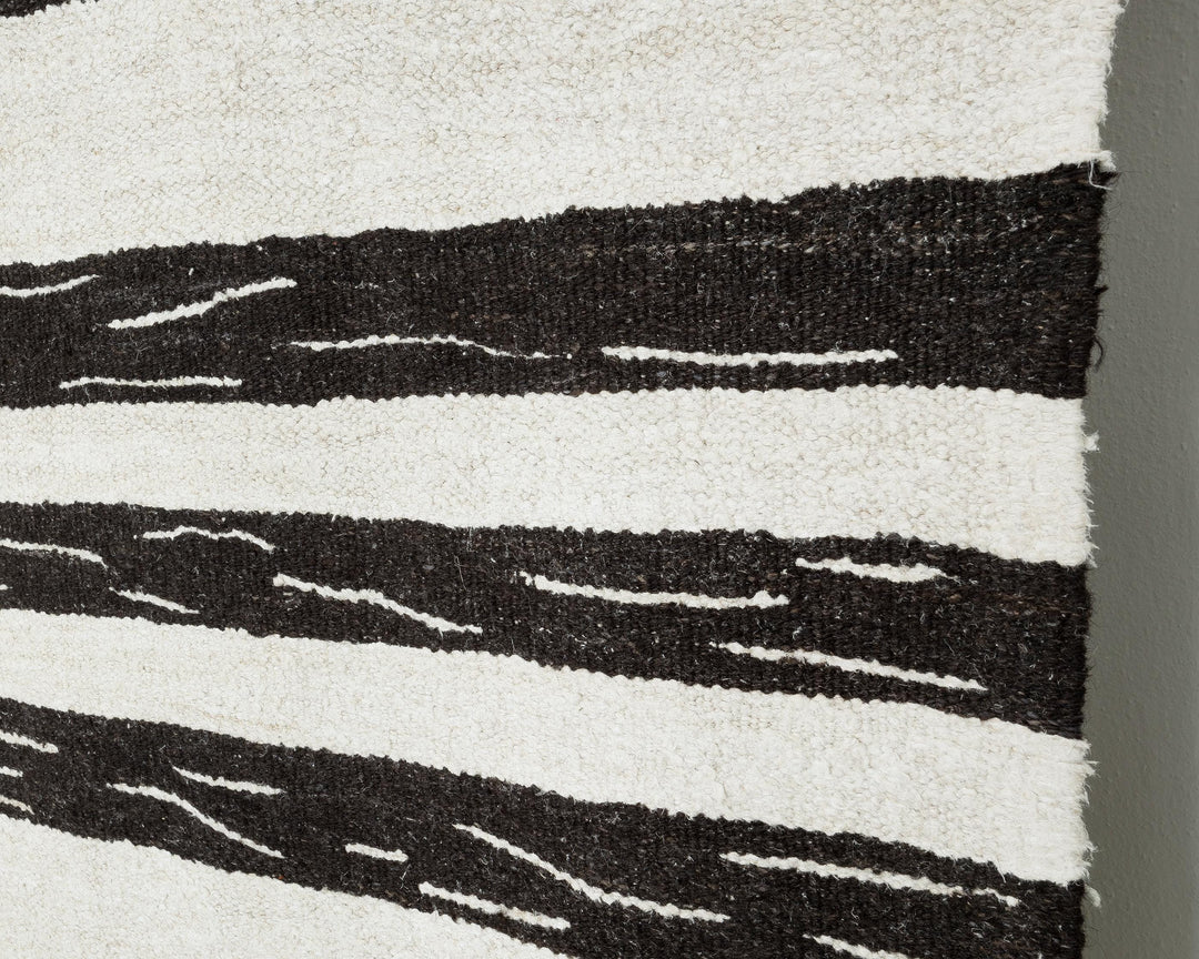 Black Kilim Rug 10' x 13' 3" | No. VR18726
