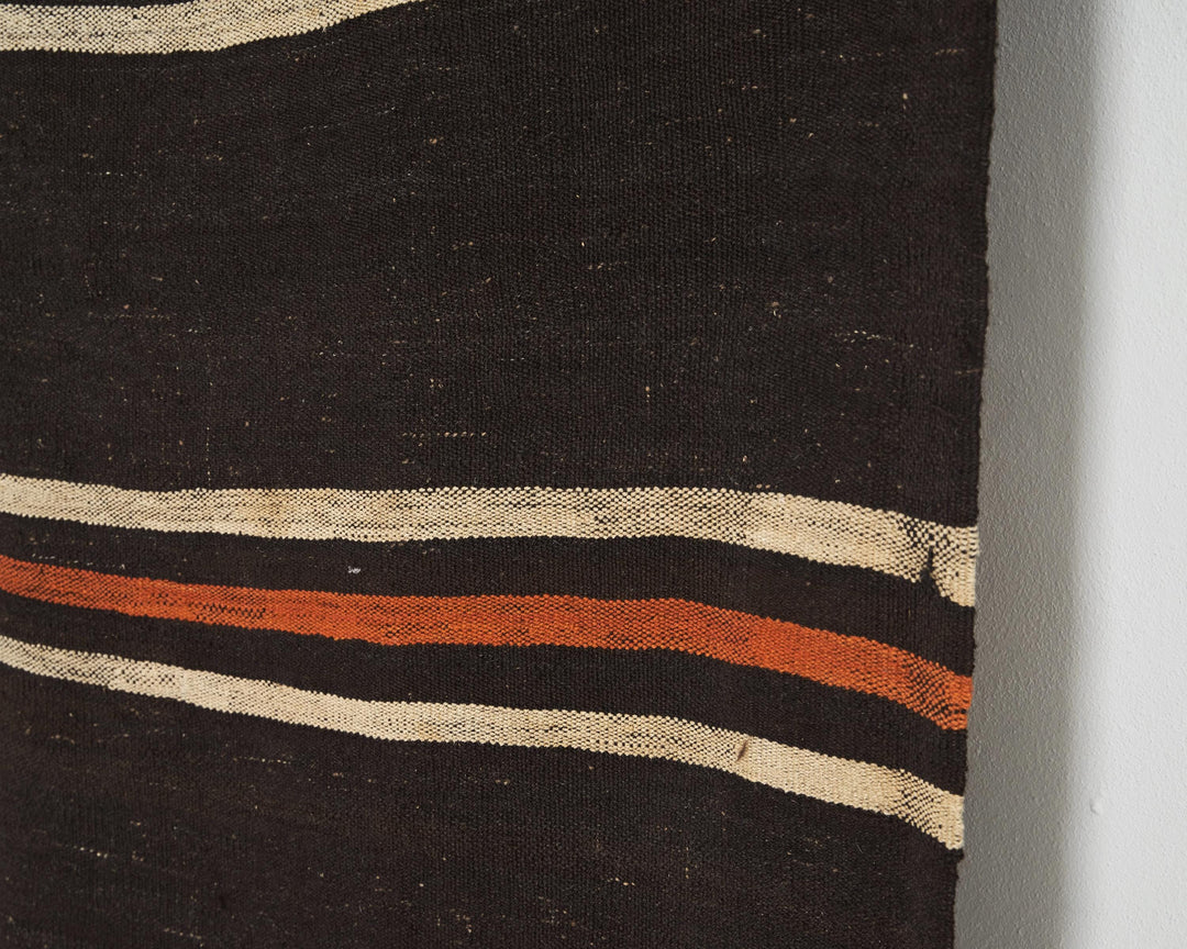 Brown Kilim Rug 6' 7" x 11' 4" | No. VR45138