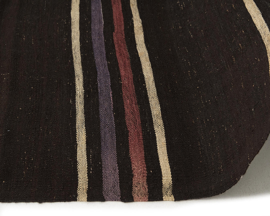 Brown Kilim Rug 6' 7" x 11' 4" | No. VR45138