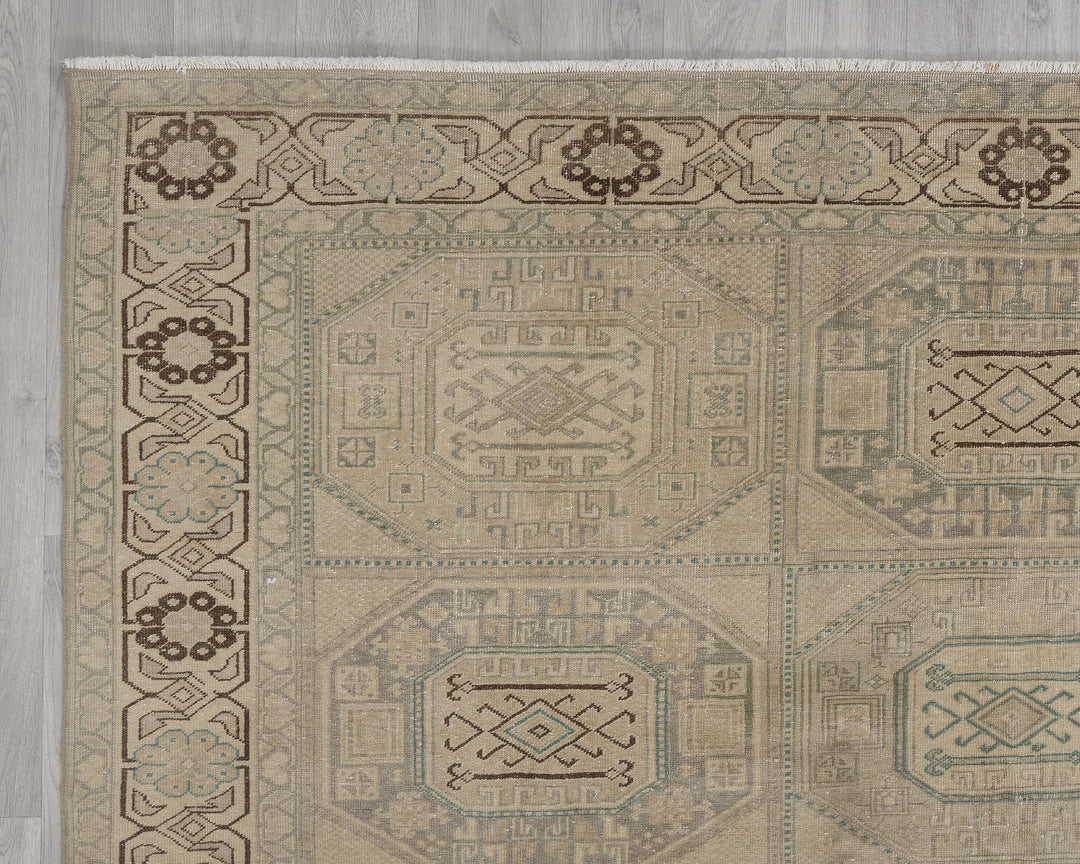 Rust Oushak Rug 6' x 10' | No. VR31695