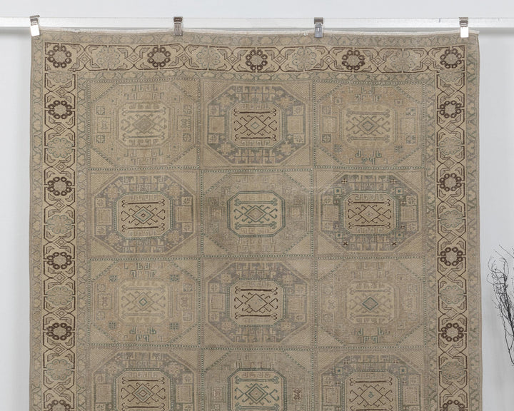 Rust Oushak Rug 6' x 10' | No. VR31695