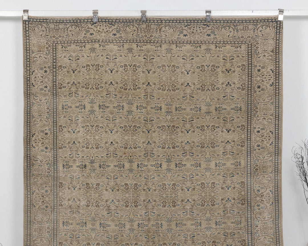 Faded Oushak Rug 6' 2" x 9' 8" | No. VR70714