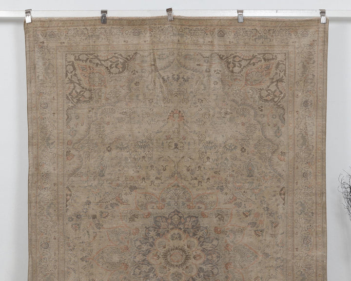 Faded Oushak Rug 6' 5" x 9' 5" | No. VR69097