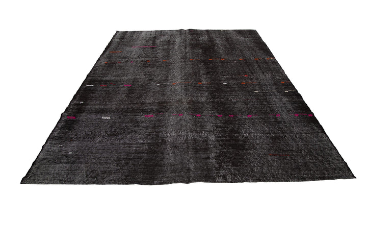 Brown Kilim Rug 10' 6" x 7' 9" | No. VR85893
