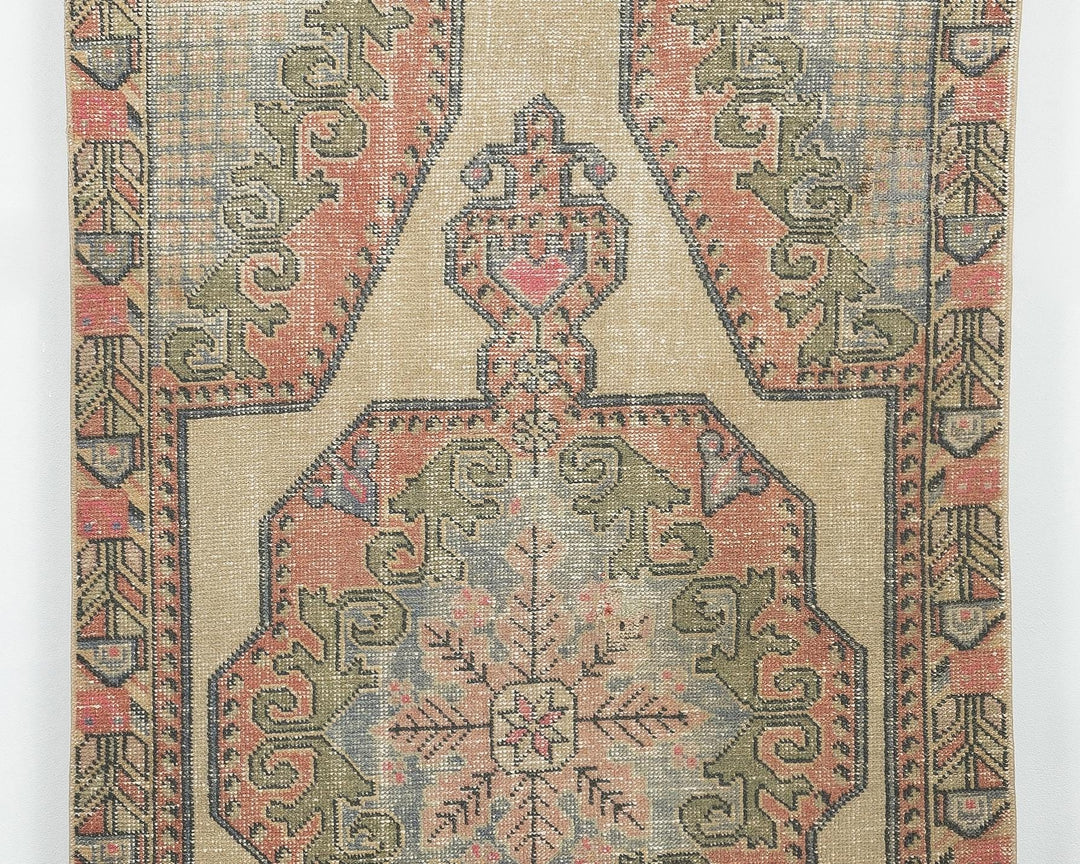 Neutral Oushak Rug 4' 1" x 7' 3" | No. VR34406