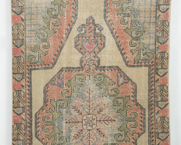 Neutral Oushak Rug 4' 1" x 7' 3" | No. VR34406