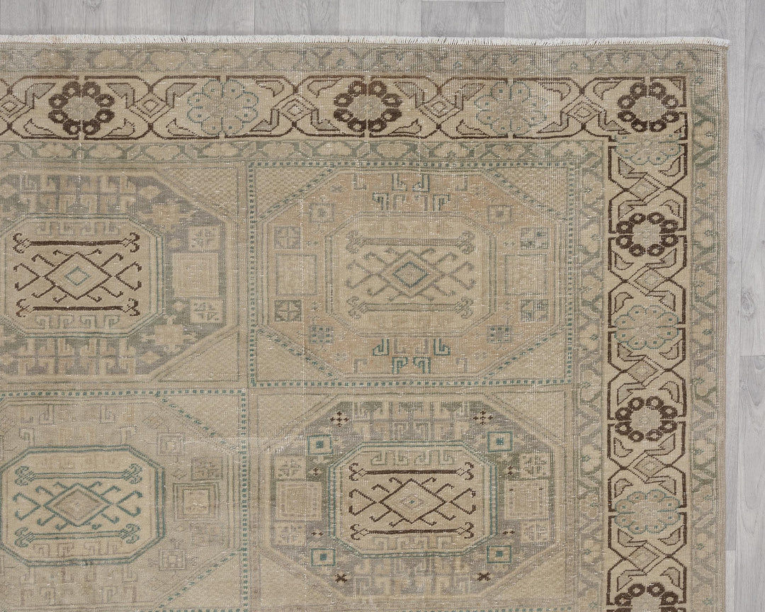 Rust Oushak Rug 6' x 10' | No. VR31695
