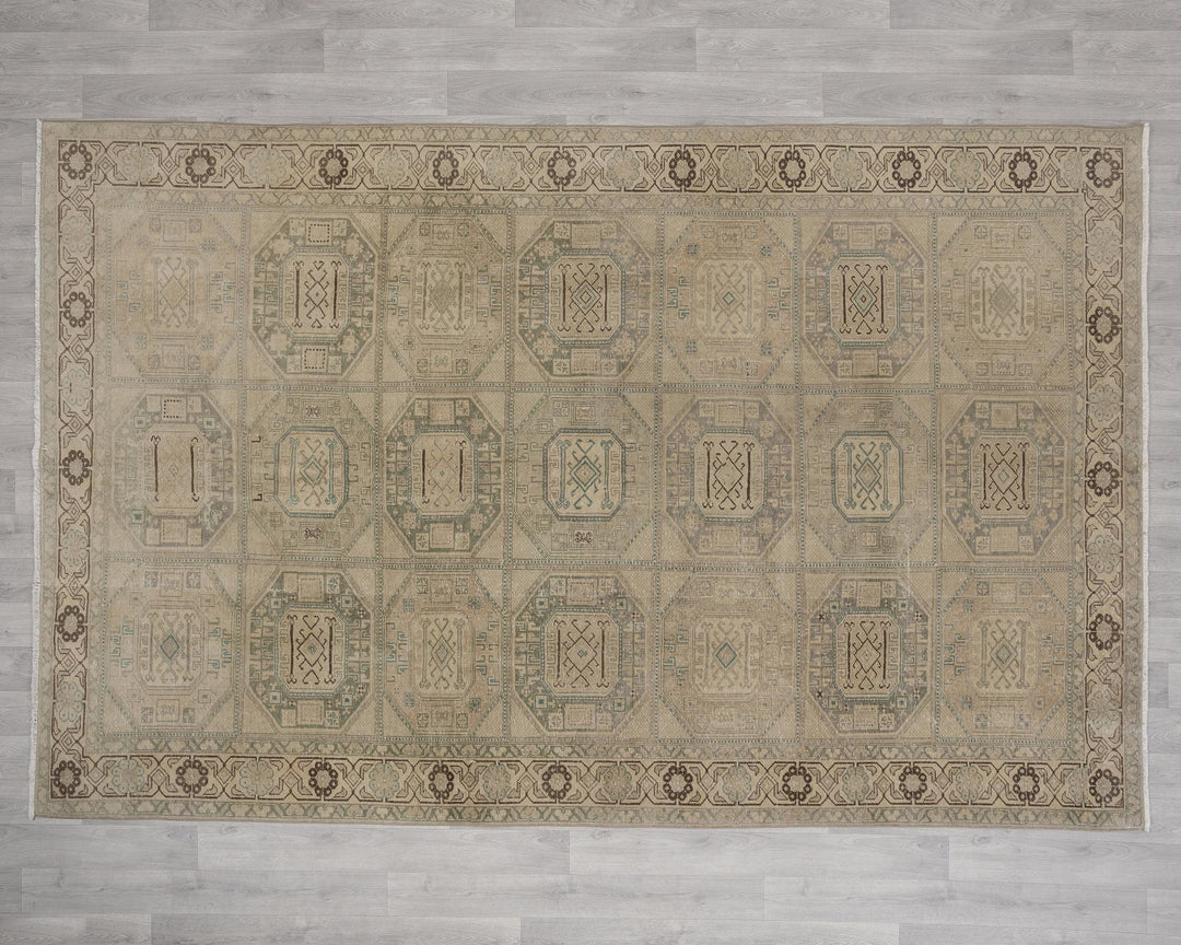 Rust Oushak Rug 6' x 10' | No. VR31695