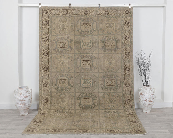 Rust Oushak Rug 6' x 10' | No. VR31695