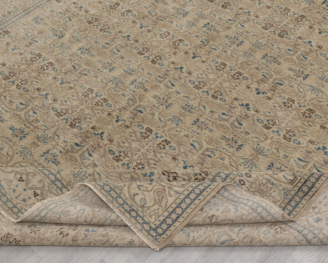 Faded Oushak Rug 6' 2" x 9' 8" | No. VR70714