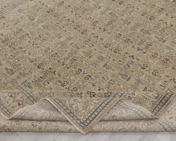 Faded Oushak Rug 6' 2" x 9' 8" | No. VR70714