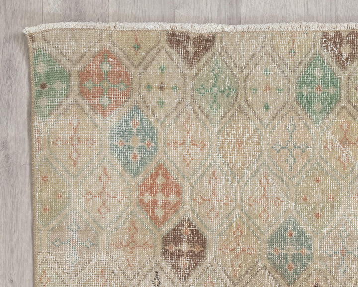 Faded Oushak Rug 4' 4" x 7' 7" | No. VR90258