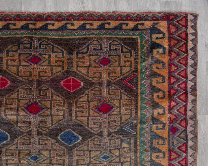 Pink Oushak Rug 5' 11" x 8' | No. VR42442