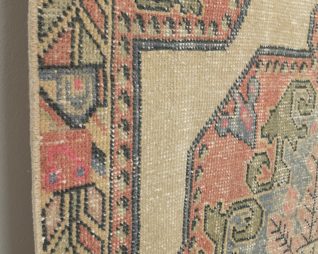 Neutral Oushak Rug 4' 1" x 7' 3" | No. VR34406